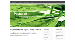 Desktop Screenshot of pavlasoft.com