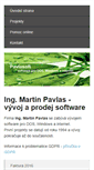 Mobile Screenshot of pavlasoft.com